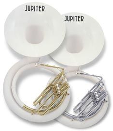 Jupiter JSP-1000 Fibreglass Sousaphone B-flat