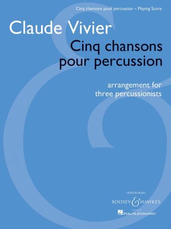 Cinq Chansons Pour Percussion 2-3 Percussionists