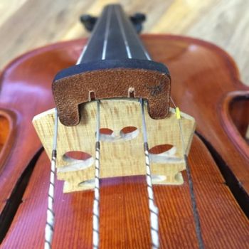 Innovative Leather Violin Mute