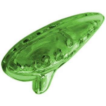 Ocarina Transparent plastic - GREEN