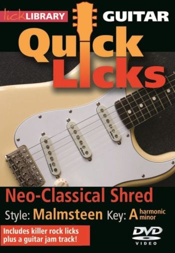 Quick Licks Neo Classical Shred Dvd
