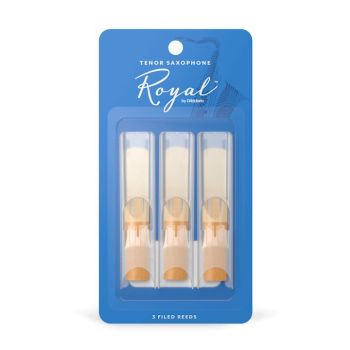 Rico Royal by D'Addario Tenor Sax Reeds - Pack of 3