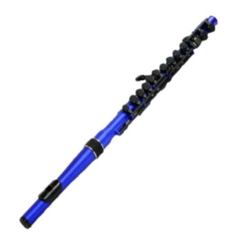 Nuvo Student Flute 2.0 (Straight Head) - Blue/Black