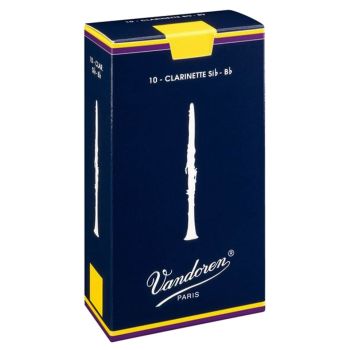 Vandoren Traditional Clarinet Reeds, Box of 10