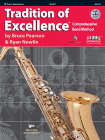Tradition Of Excellence Bk 1 Tenor Sax Bk/dvd