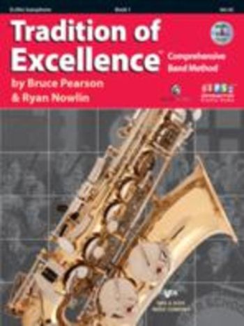 Tradition Of Excellence Bk 1 Alto Sax Bk/dvd