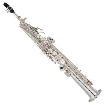 Yamaha YSS-875 EXHGS MK2 Custom Soprano Saxophone (Silver Plate)