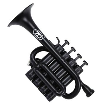 ZO Next Gen Plastic Piccolo Trumpet (ABS) Matte Black
