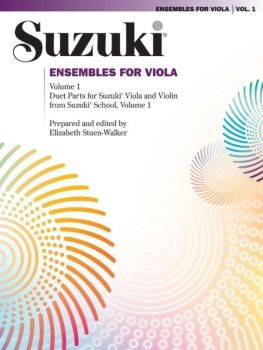 SUZUKI - ENSEMBLES FOR VIOLA VOL 1