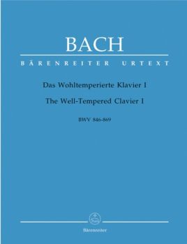 PRELUDES AND FUGUES BK 1 URTEXT BWV 846-869