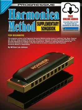 PROGRESSIVE HARMONICA METHOD SUPPLEMENTARY SONGBOOK BK/OLA