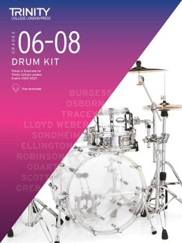 TRINITY DRUM KIT EXAM PIECES 2020-23 GR 6-8