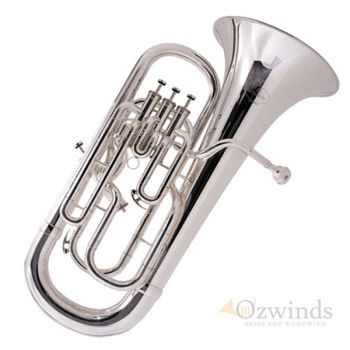 Besson Euphonium - PRODIGE - 3+1 Valve - Non Compensating - Silver Plated
