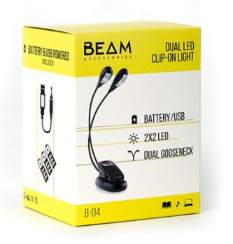 Beam Accessories Music Light - Dual Arm - 2x2 LED B-04