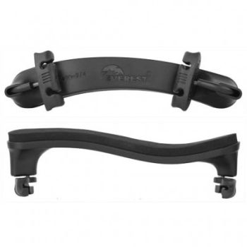 Everest Foldable Standard Black Violin Shoulder Rest 3/4 - 4/4