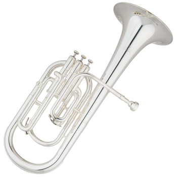 EASTMAN EAH301S - STUDENT Eb TENOR HORN - SILVER PLATED