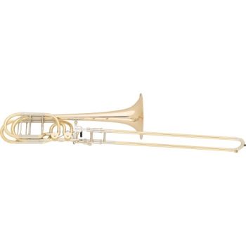 Eastman ETB848G Bb/F/Gb Professional Bass Trombone - Gold Brass Bell