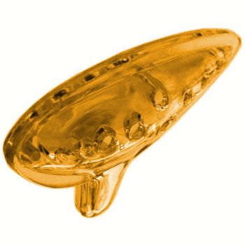 Ocarina Transparent plastic - ORANGE