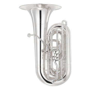 Yamaha YBB-623S Professional BBb Tuba - Silver Plate