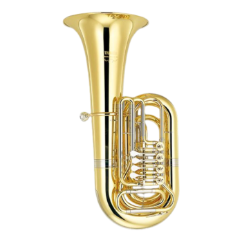 Yamaha YBB-641 BBb Rotary Valve Tuba - Gold Lacquer