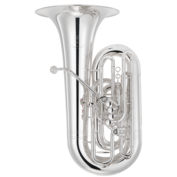 Yamaha YCB-623S Professional CC Tuba - Silver Plate