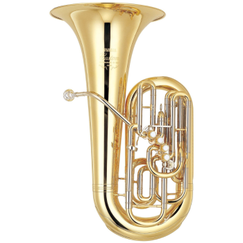 Yamaha YFB-822 Custom Professional F Tuba - Gold Lacquer